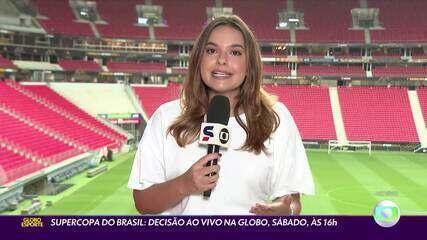 Mané Garrincha se prepara para receber Palmeiras x Flamengo pela Supercopa do Brasil