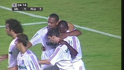 Confira o gol de Marcão, pelo Fluminense, no empate em 2 a 2 com o Vila Nova em 2006