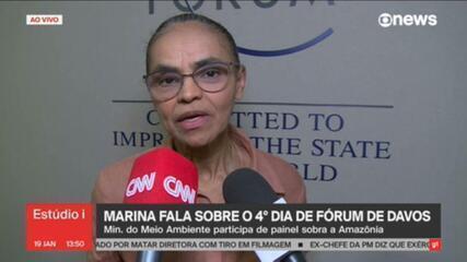 Marina Silva fala sobre encontro com ativistas ambientais: 'pedem que acabe com o desmatamento, que proteja os povos indígenas'