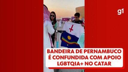 Autoridades do Catar confiscam bandeira de Pernambuco pensando que era apoio LGBTQIA+
