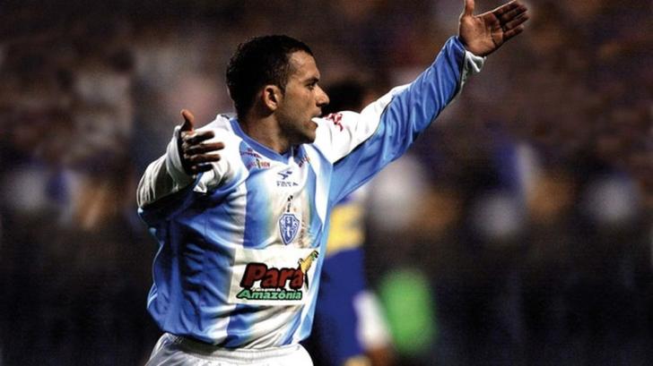 Iarley foi autor do gol histórico do Paysandu sobre o Boca Juniors, na La Bombonera, pela Copa Libertadores de 2003 — Foto: Daniel Garcia/AFP