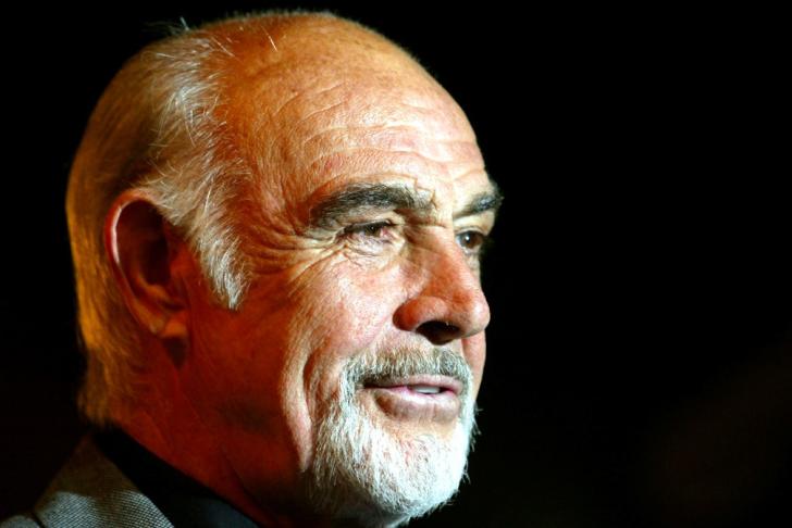 Sean Connery na estreia do filme A Liga Extraordinária, de 2003 — Foto: Reuters