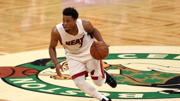 Lowry em ação no Miami Heat
